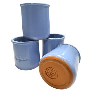 La Fermiere Signature Lavender Blue Pots (set of four)